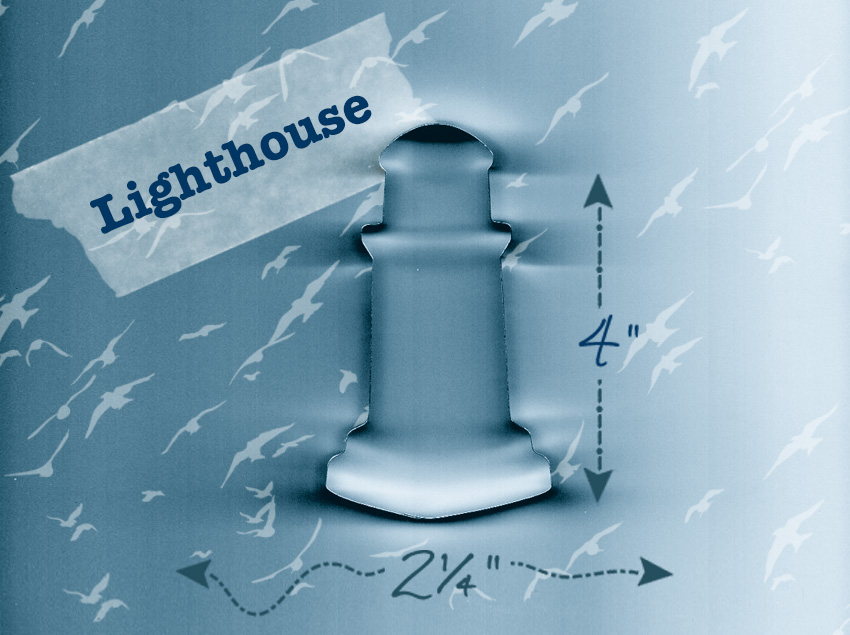 lighthouse cookie cutter