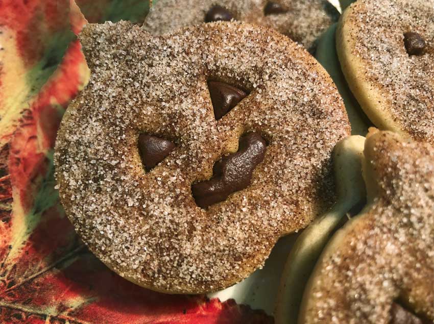 Chocolate-filled Jack-o-Lanterns