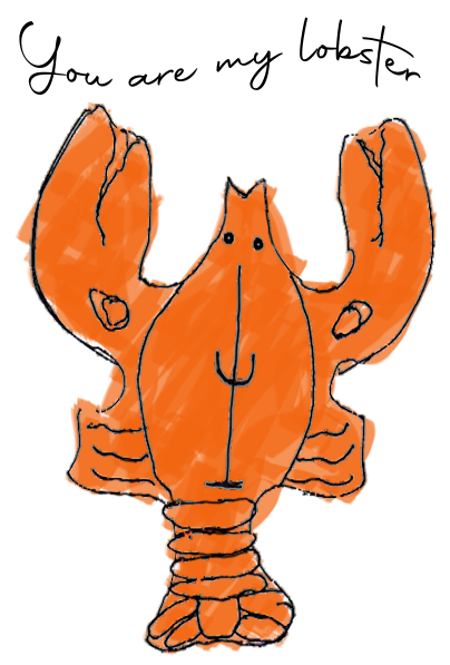 illustration of lobster