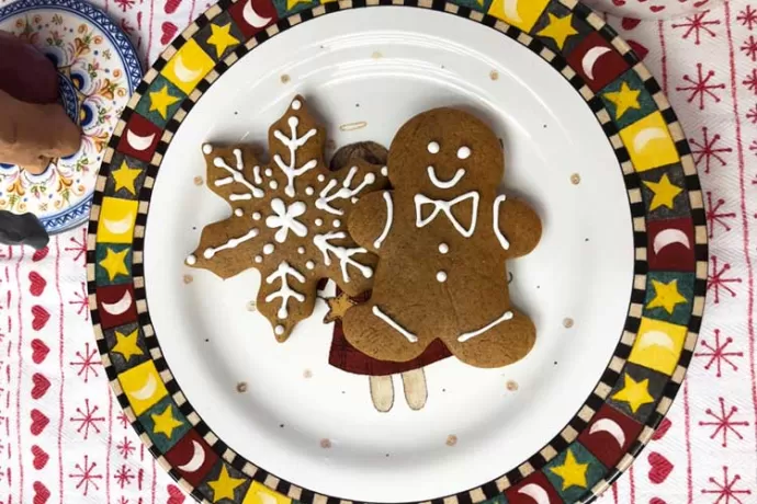 Gingerbread Cookies for Santa