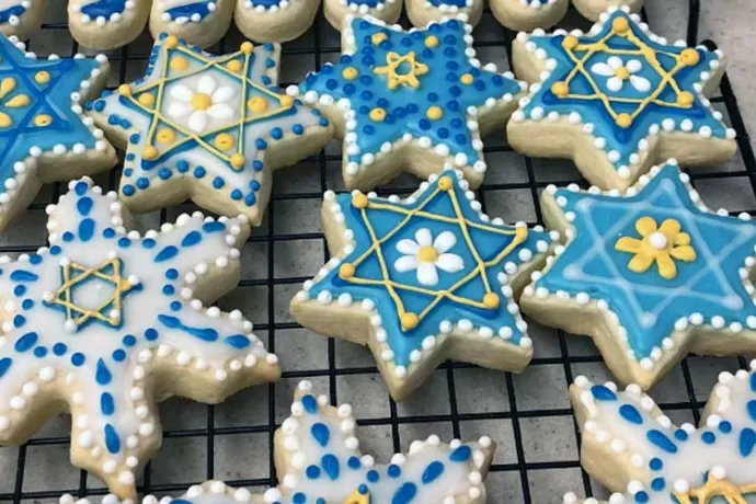 Hanukkah Stars of David