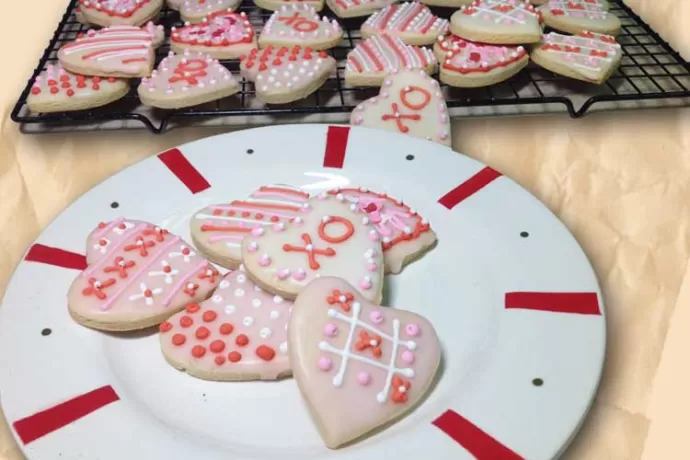 More Classic Sugar Cookie Hearts