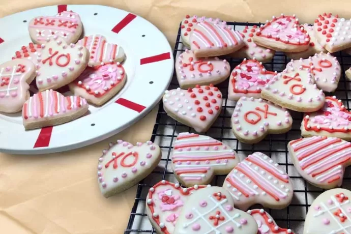 More Classic Sugar Cookie Hearts