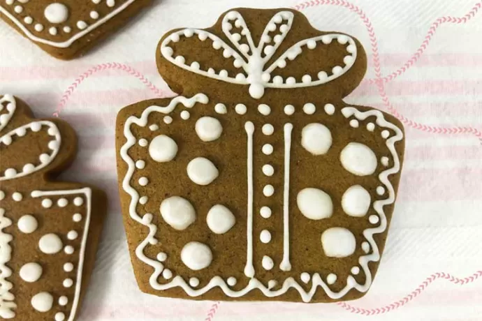 Gingerbread Birthday Cookies