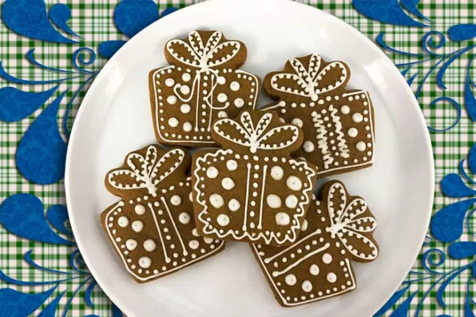 Gingerbread Birthday Cookies