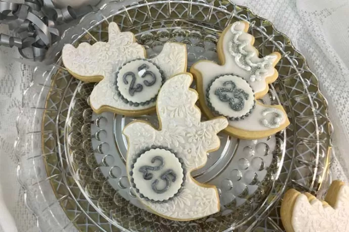 Silver Dove Cookies