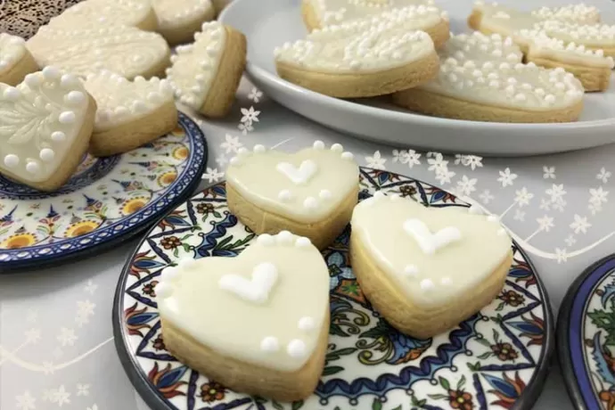 GF Wedding Cookies