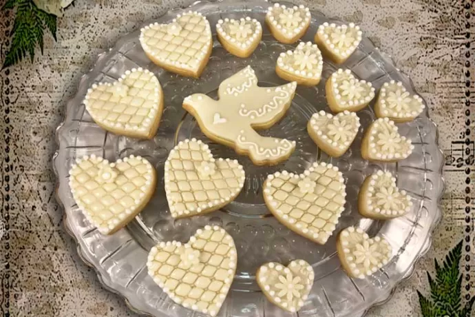 GF Wedding Cookies