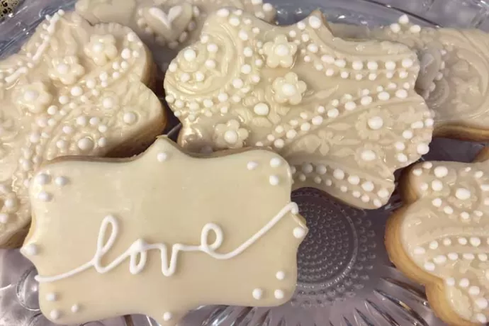 GF Wedding Cookies