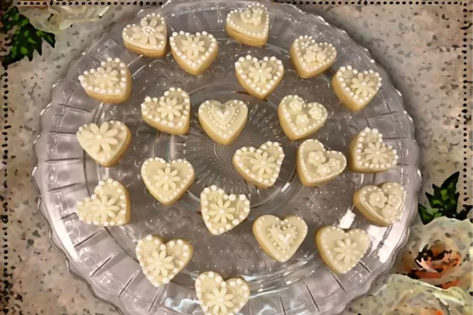 GF Wedding Cookies