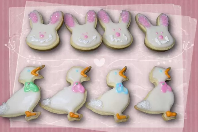 Glazed Easter Bunnies & Ducks